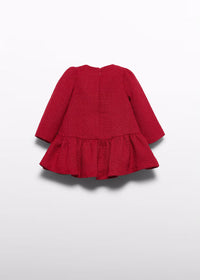 Vestido tweed bebé niña