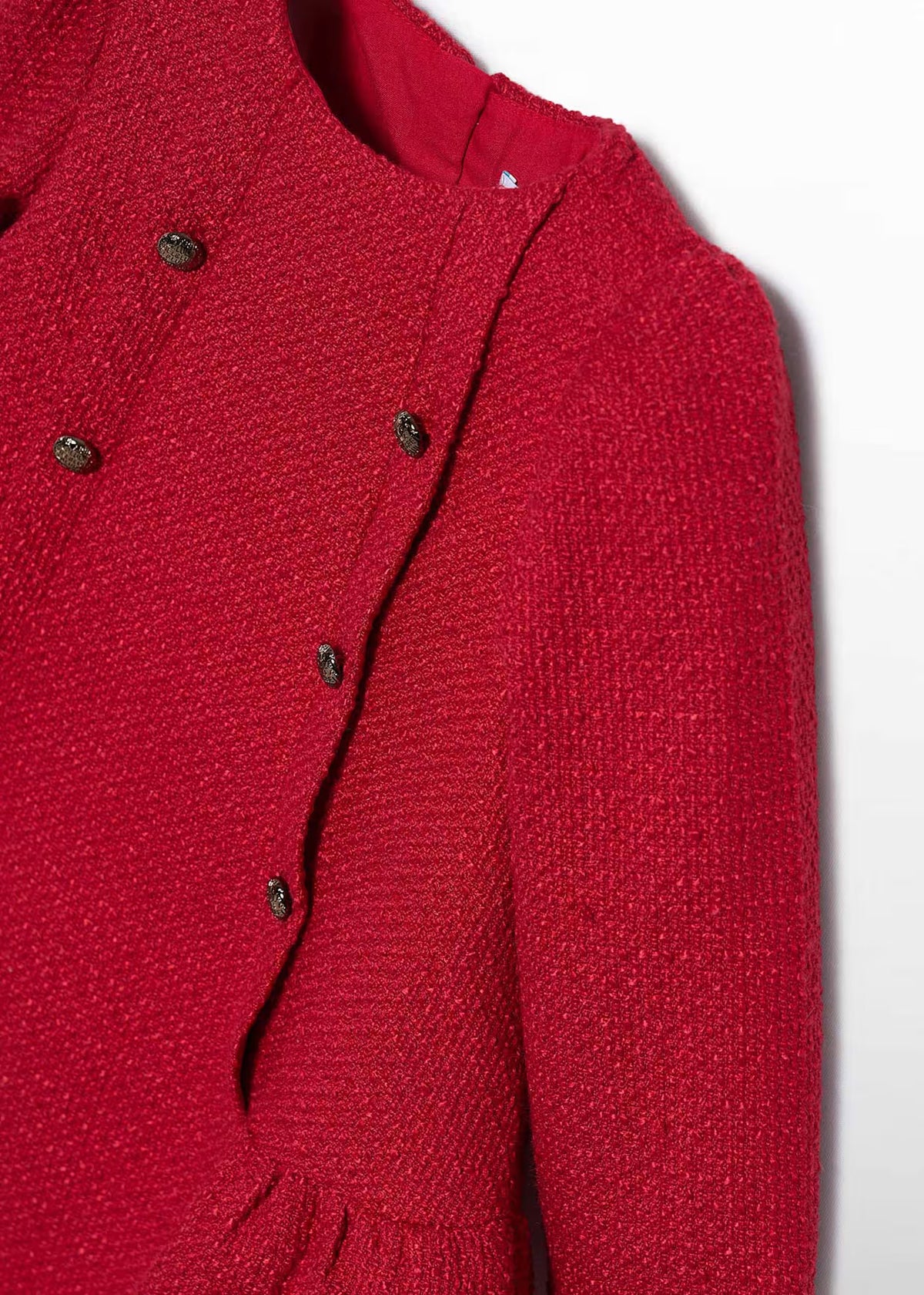 Vestido tweed bebé niña