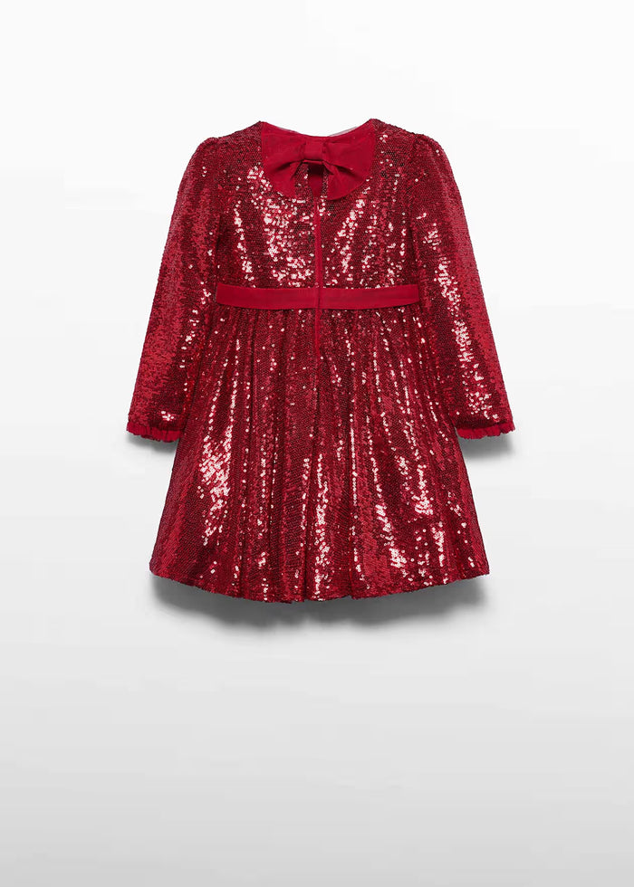 Vestido lentejuelas niña