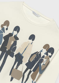 Camiseta serigrafía chica