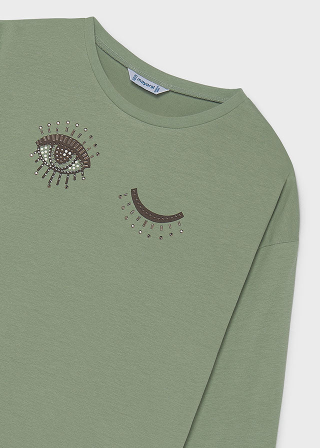 Camiseta tachuelas chica