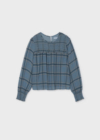 Blusa gasa nido de abeja chica