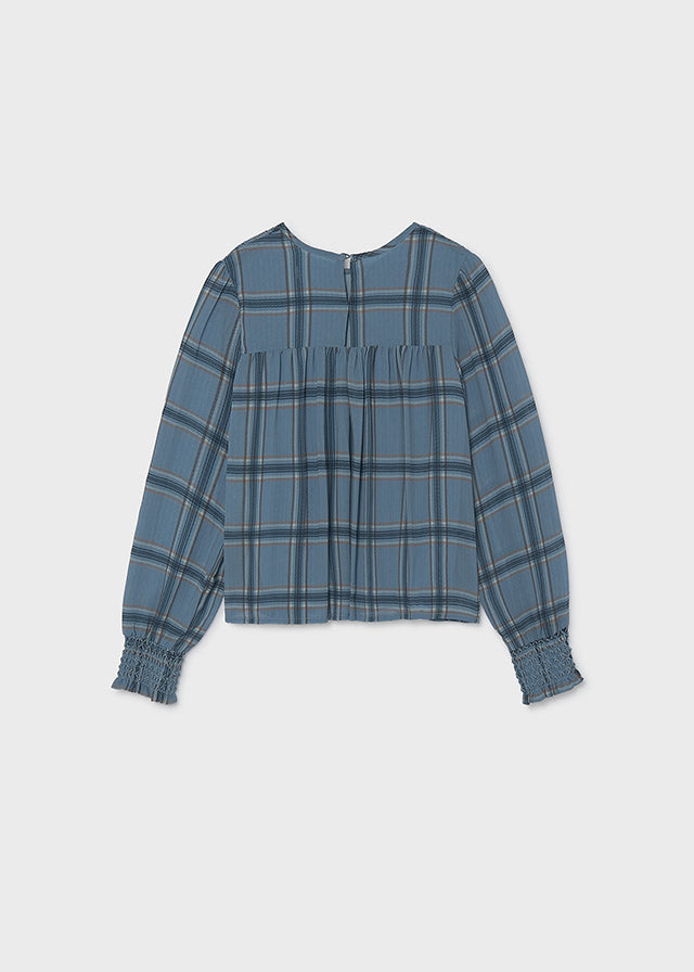 Blusa gasa nido de abeja chica