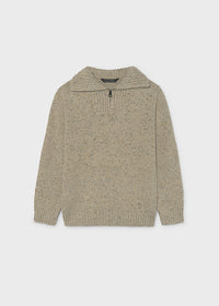 Jersey cuello cremallera chico