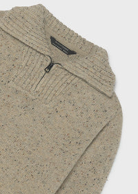 Jersey cuello cremallera chico