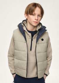 Chaleco acolchado reversible chico