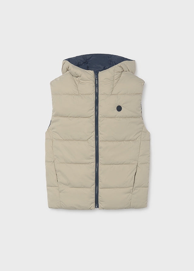 Chaleco acolchado reversible chico