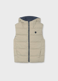Chaleco acolchado reversible chico