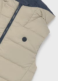 Chaleco acolchado reversible chico