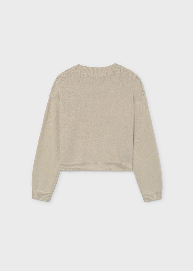 Jersey intarsia flores chica