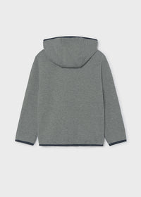 Chaqueta cremallera capucha chico