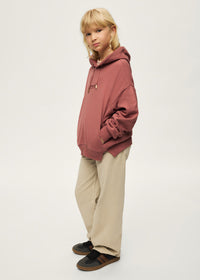 Sudadera con capucha chica