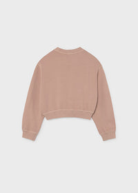 Sudadera bordados chica