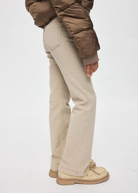 Pantalón flare sarga chica