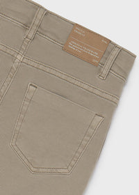 Pantalón flare sarga chica