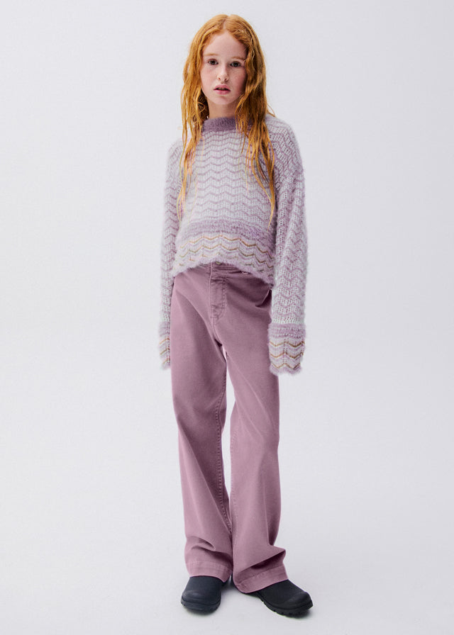 Pantalón wide leg chica
