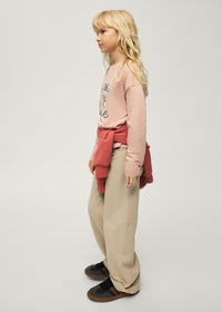 Pantalón wide leg chica