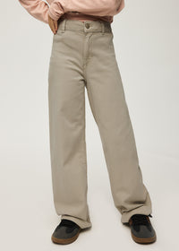 Pantalón wide leg chica