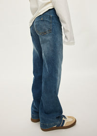 Pantalón vaquero wide leg chica