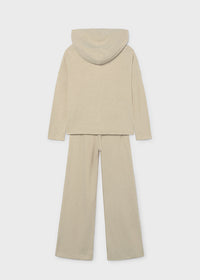 Conjunto pantalón y sudadera capucha chica