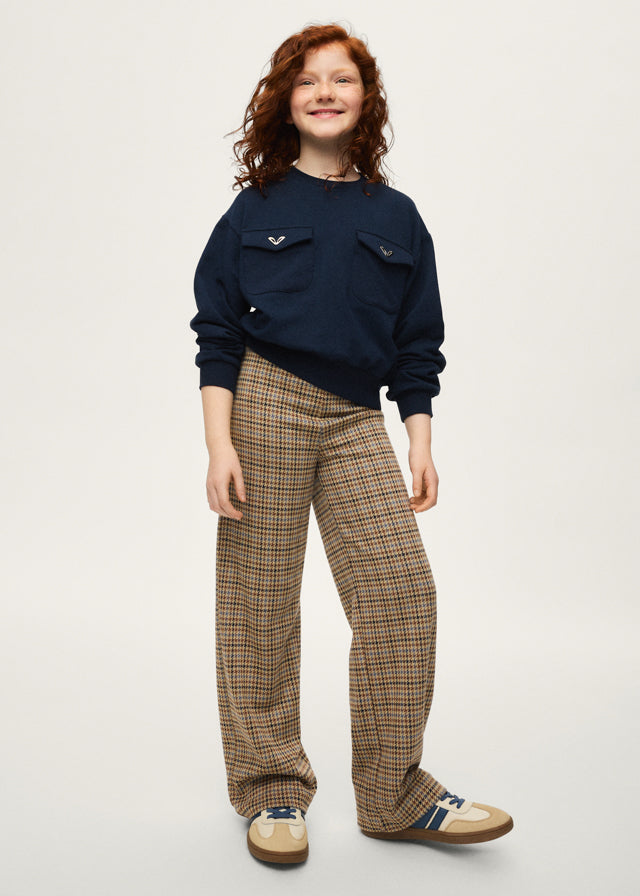Conjunto sudadera y pantalón chica