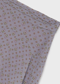 Falda gasa estampada chica