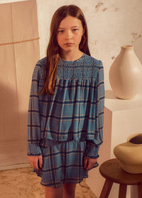 Falda gasa estampada chica