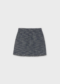 Falda pantalón tweed chica