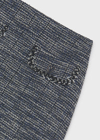 Falda pantalón tweed chica