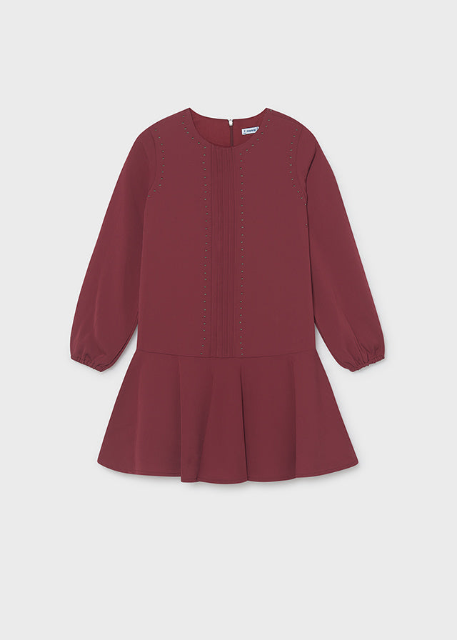Vestido tachuelas chica
