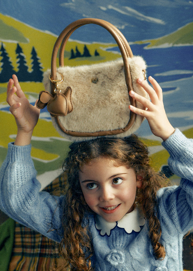 Bolso pelo niña