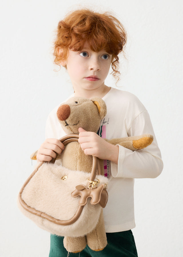 Bolso pelo niña