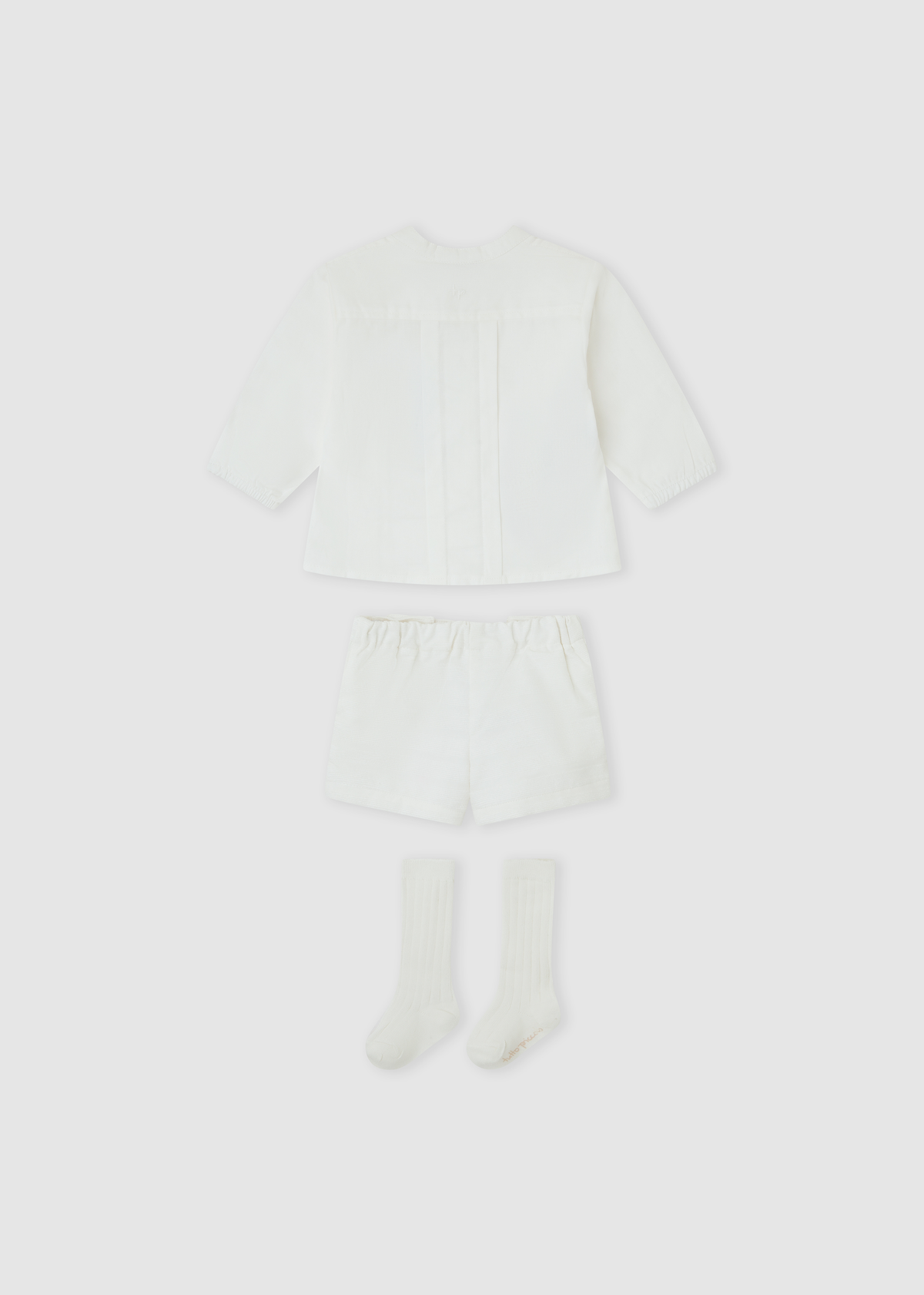 Conjunto 3 piezas blanco