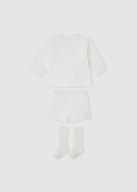 Conjunto 3 piezas blanco