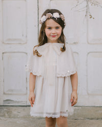 Vestido bicolor tul