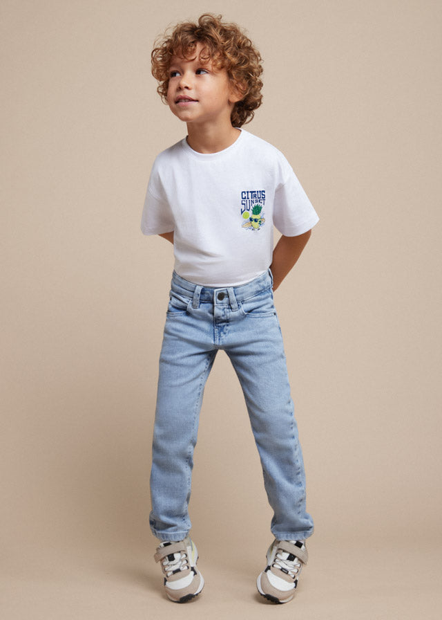 Pantalón vaquero regular fit Better Cotton niño