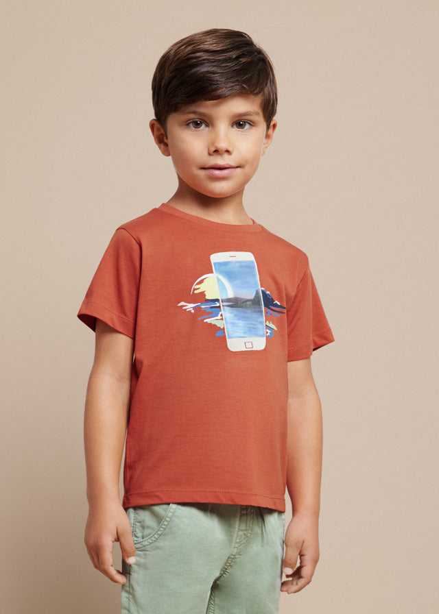 Camiseta gráfica niño