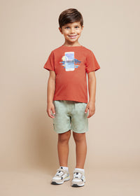 Camiseta gráfica niño