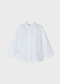 Camisa manga larga mao lino niño