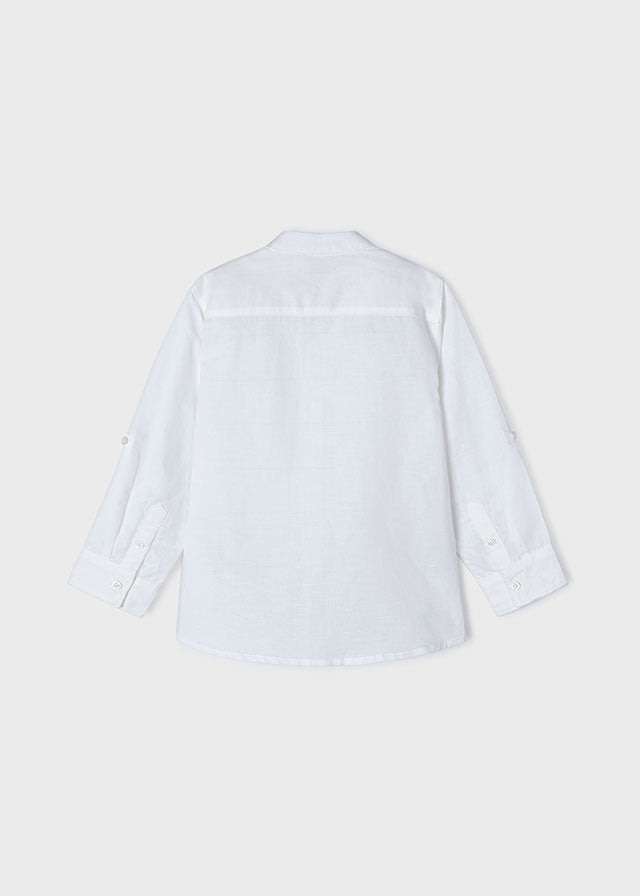Camisa manga larga mao lino niño