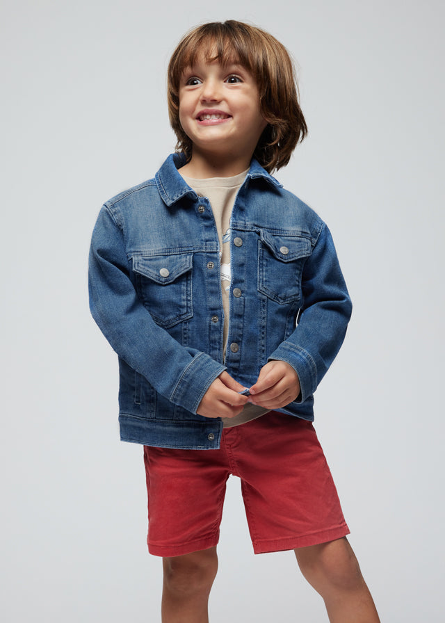 Cazadora denim medio