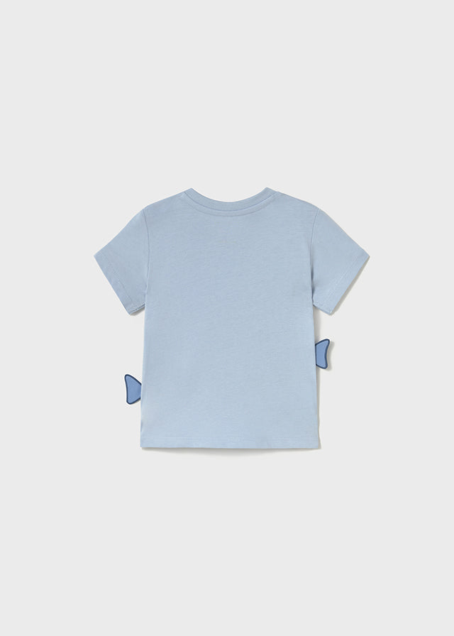Camiseta interactiva animales bebé
