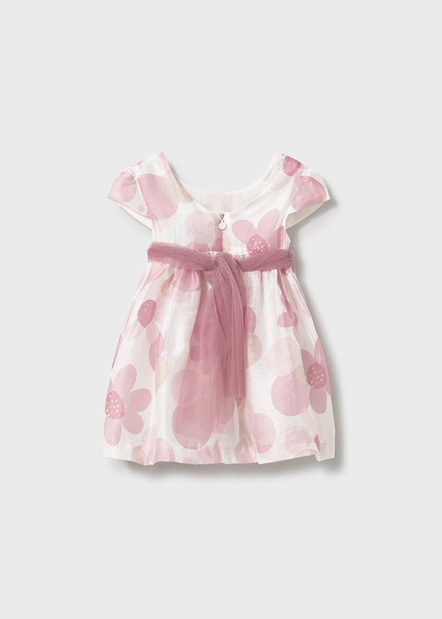 Vestido estampado bebé niña