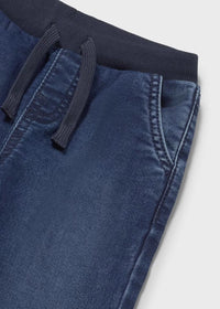 Pantalón vaquero cinturilla elástica bebé