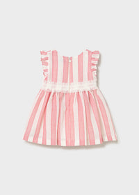 Vestido rayas bebé