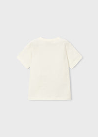 Camiseta estampado fútbol niño