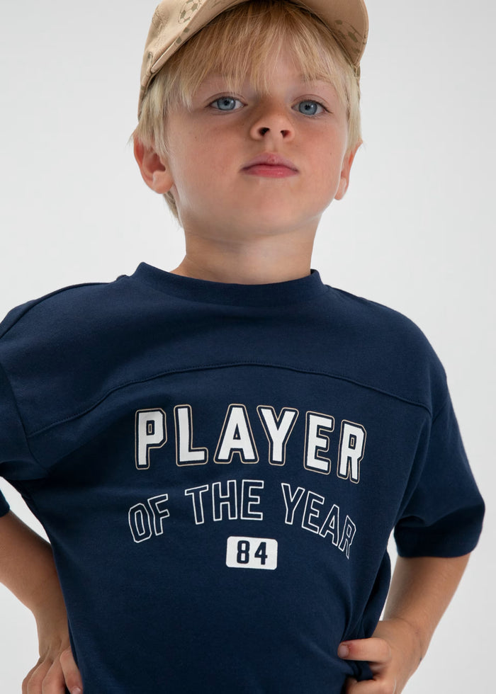 Conjunto pantalón y camiseta player niño