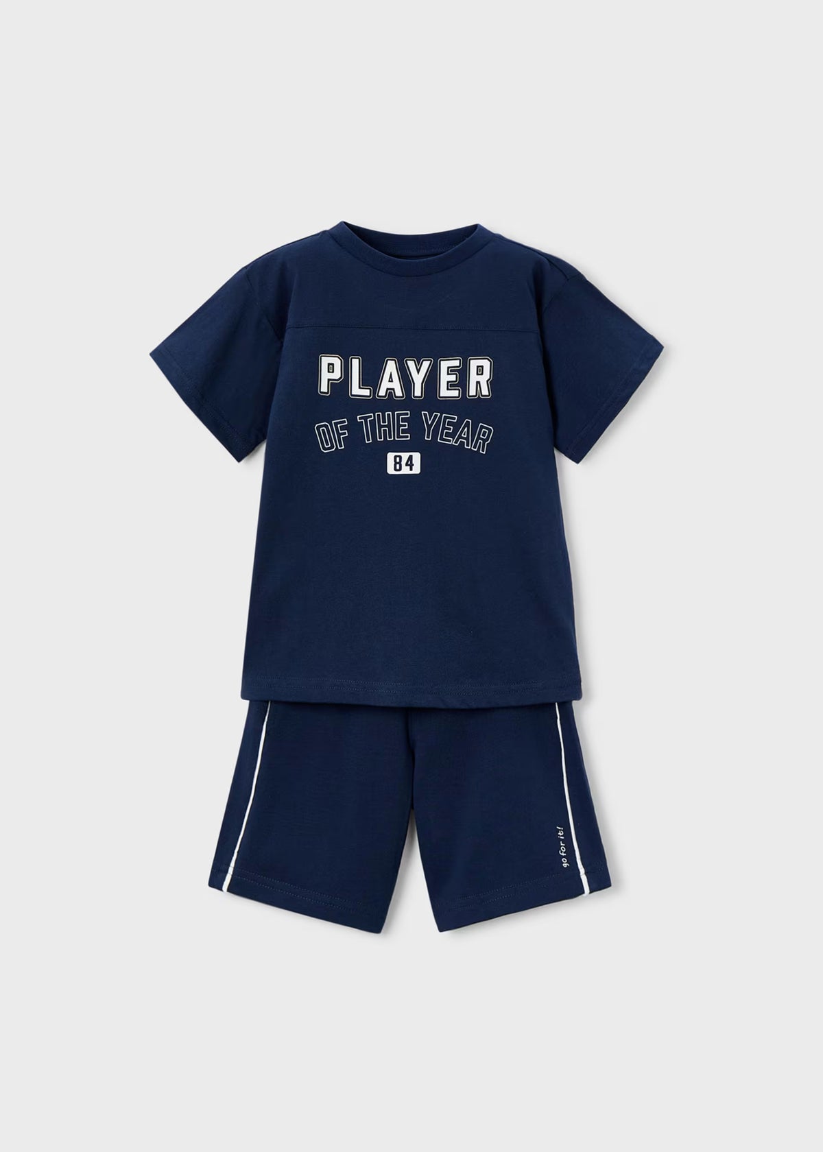 Conjunto pantalón y camiseta player niño