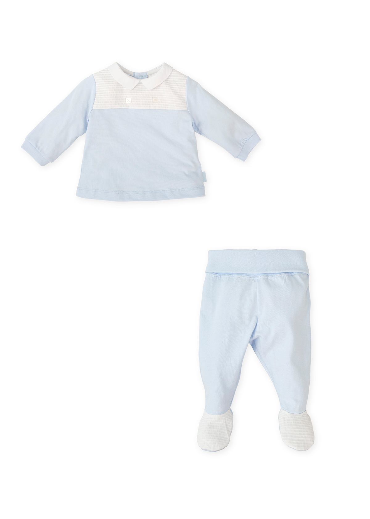 Conjunto 2 piezas con pie