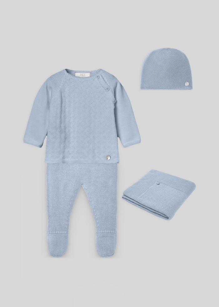 Conjunto Jubón + Polaina + Manta
